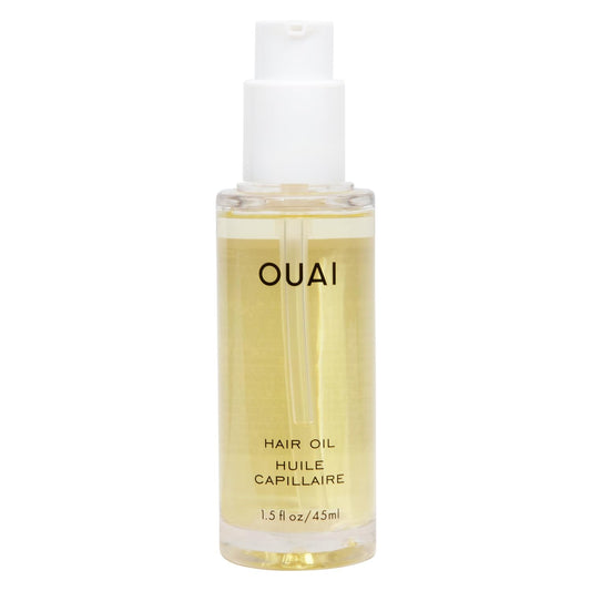 OUAI Hair Oil 1.5 fl oz – Heat Protectant & Frizz Control – Smooths Split Ends, Adds Shine – Color Safe, Paraben & Sulfate Free Formula