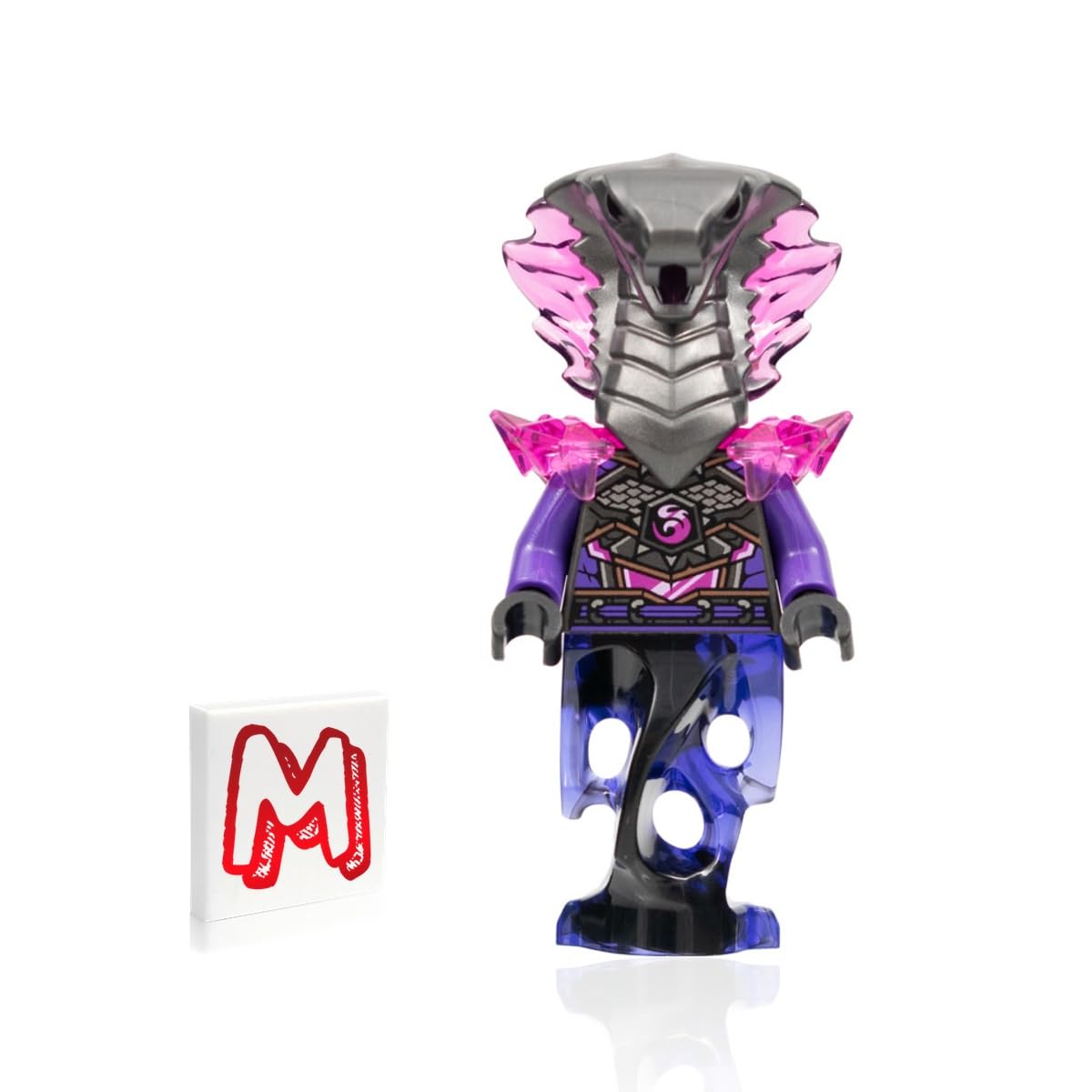 LEGO NINJAGO Crystalized Minifigure - General Aspheera with Translucent Weapon