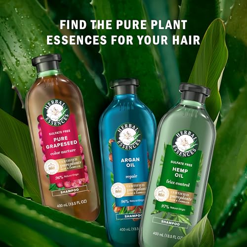 Herbal Essences Argan Oil Repair Shampoo & Conditioner Set, 2-Pack, 20.2 Fl Oz Each, Moisturizing, Paraben-Free, Color-Safe, Citrus Scent