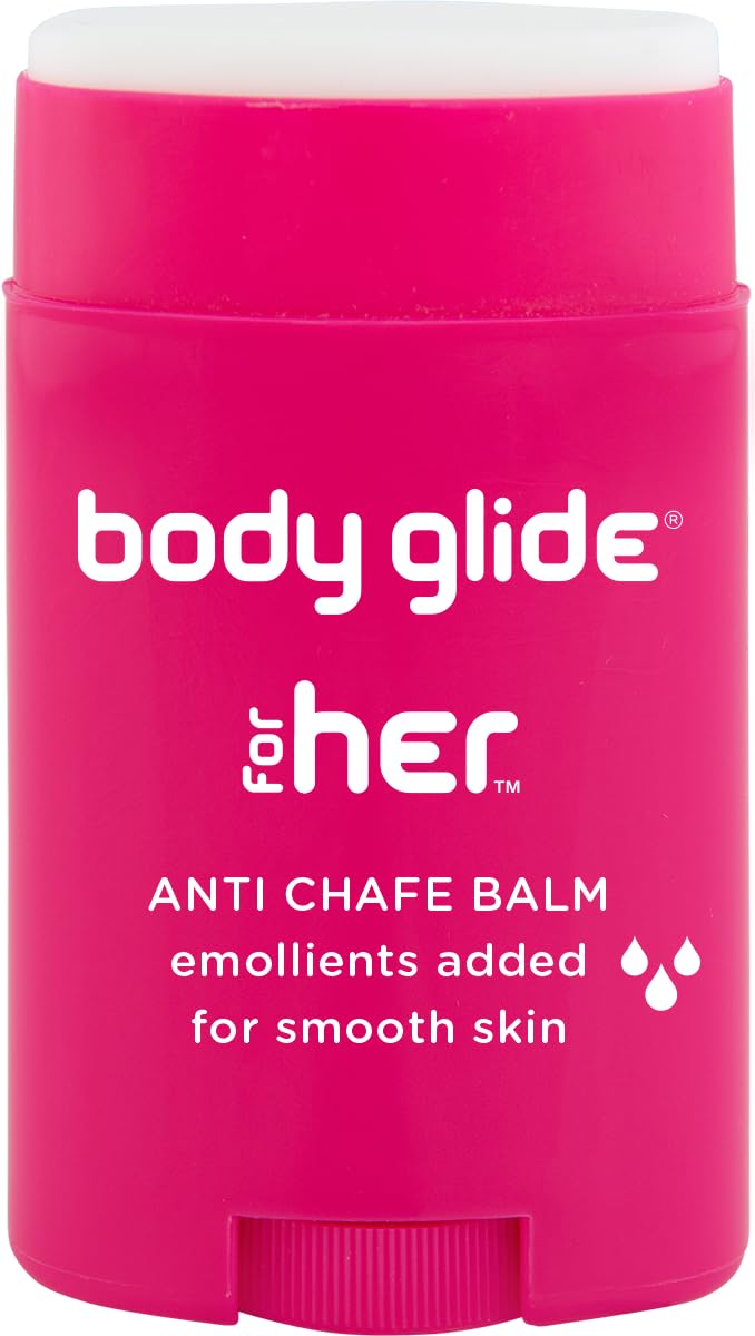 Body Glide For Her Anti-Chafe Balm, 1.5oz – Emollient Stick for Sensitive Skin, Prevents Chafing on Chest, Bra, Thighs, Arms & More