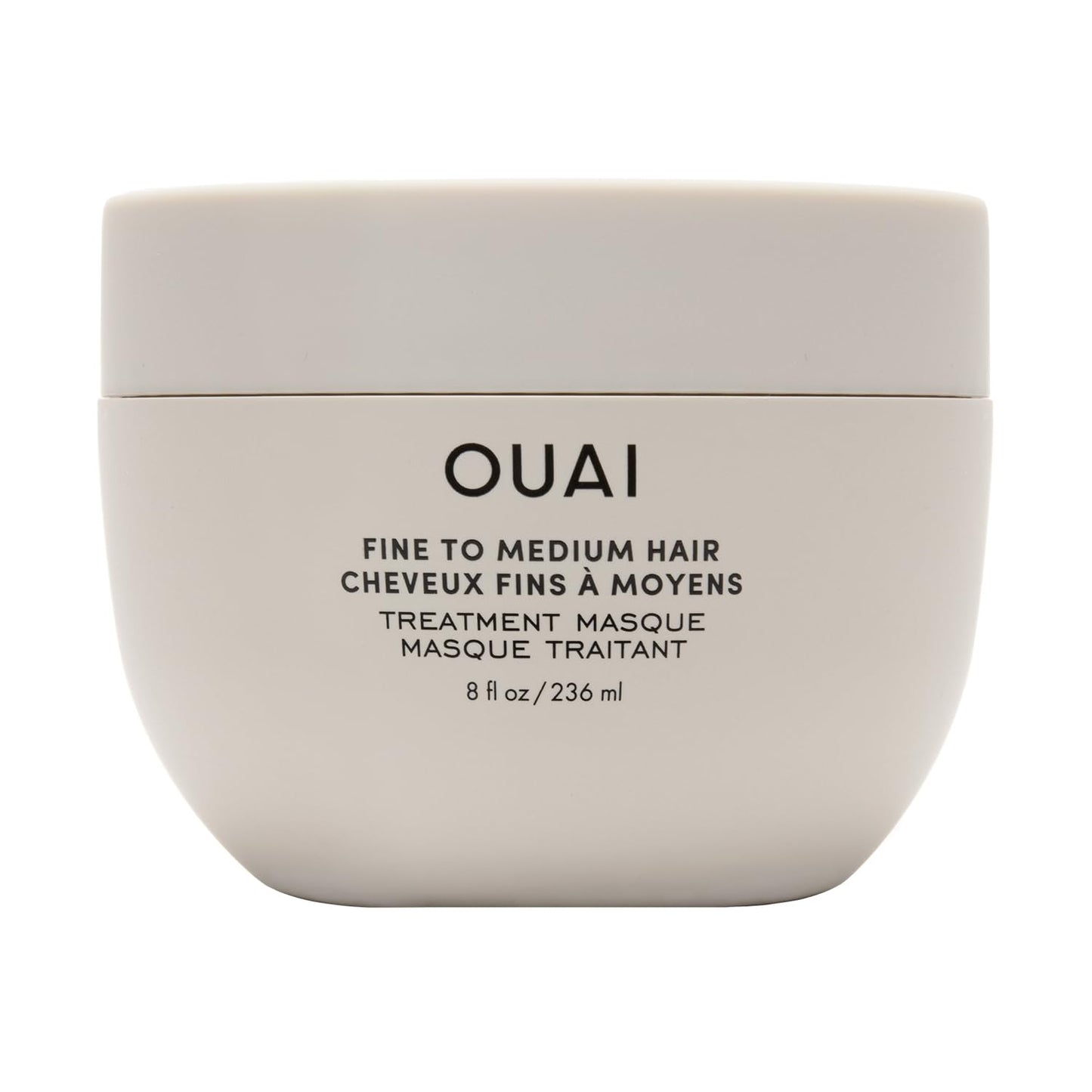 OUAI Fine to Medium Hair Treatment Masque – Hydrating Repair Mask with Shea Butter, Keratin & Panthenol – Restores Shine, Smoothness & Strength – 8 Fl Oz