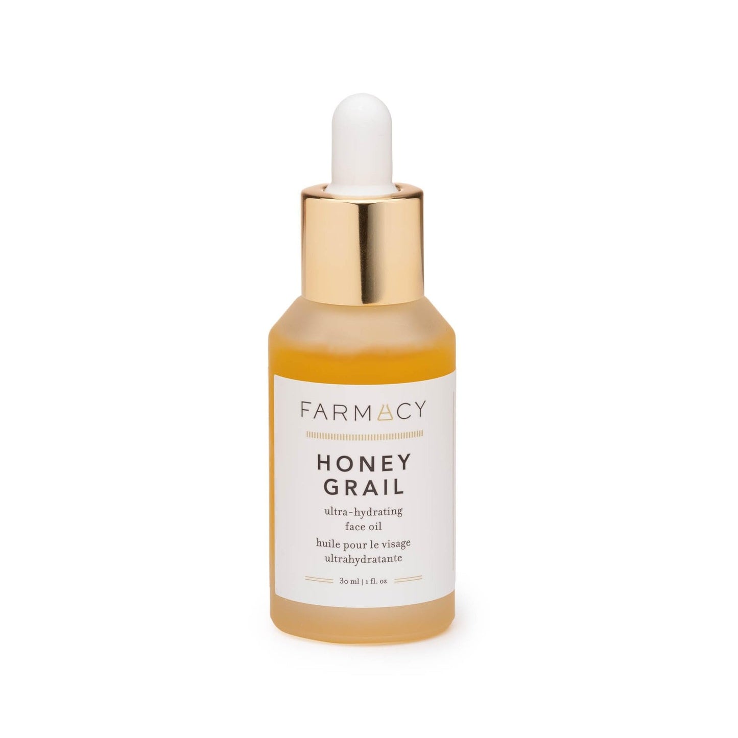 Farmacy Honey Grail Hydrating Face & Hair Oil - Sea Buckthorn, Rosehip & Buckwheat Honey for Moisture & Healthy Skin Barrier, 30ml