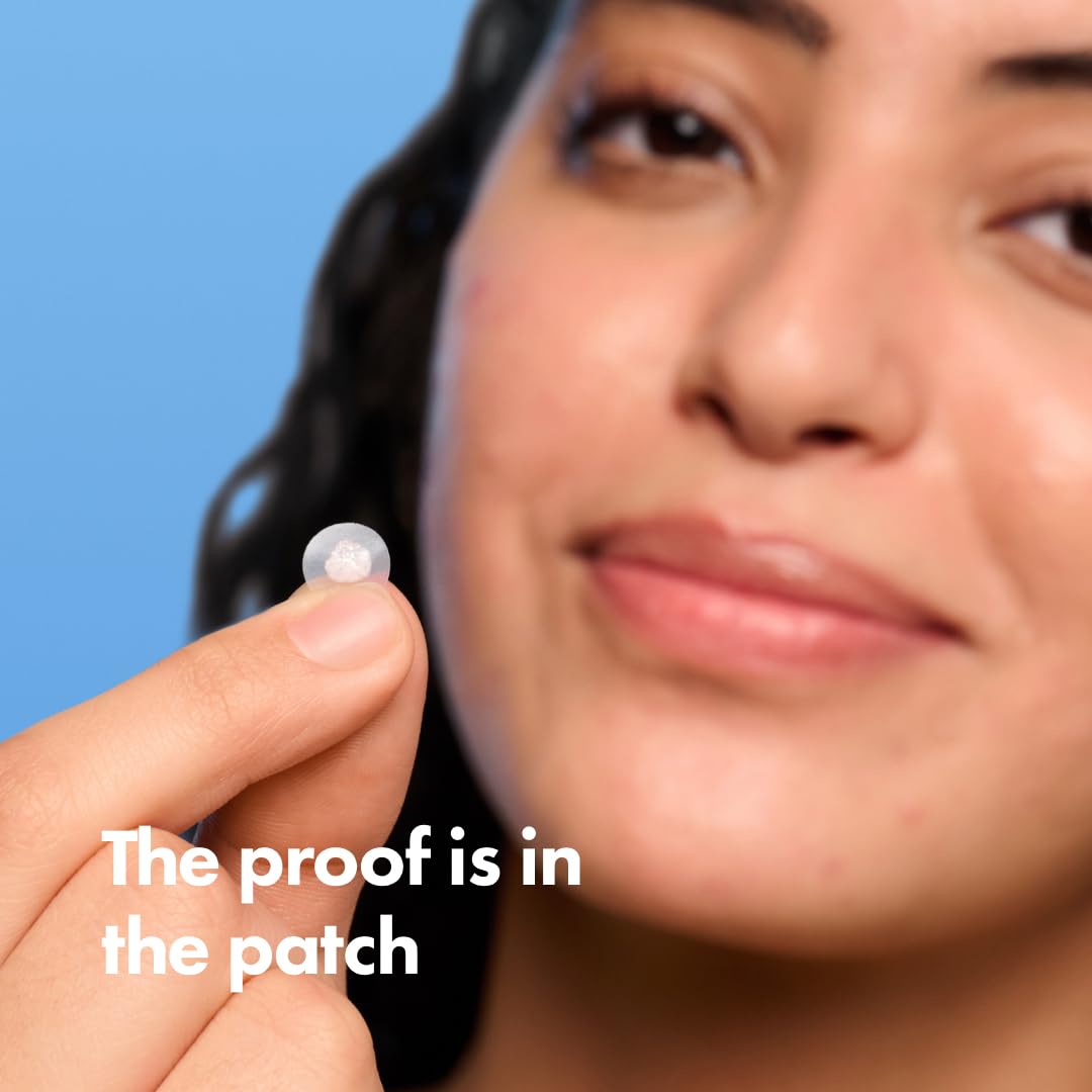 Mighty Patch Mini Invisible+ X-Small Hydrocolloid Acne Pimple Patches, Covers Zits & Blemishes, Blends Into Skin, 30 Count (10mm)