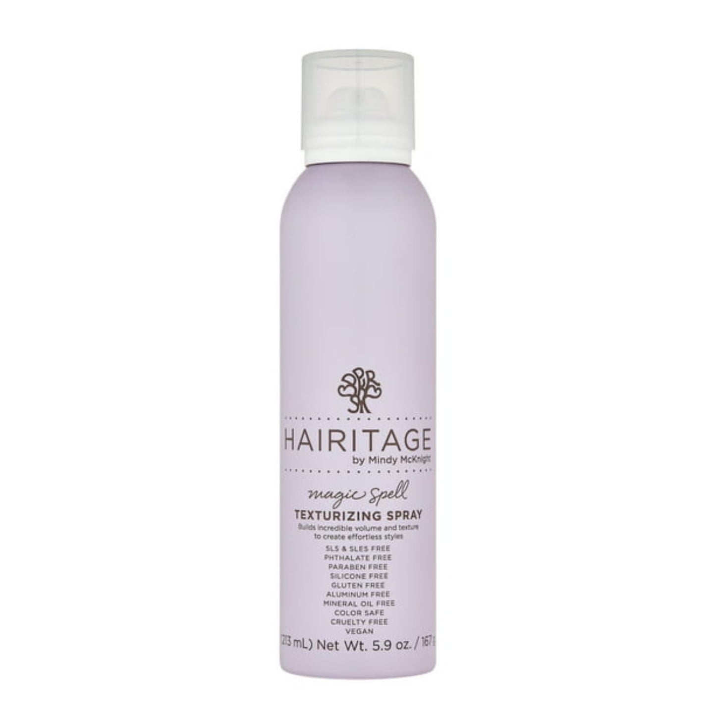 Hairitage Magic Spell Texturizing Spray | Volumizing Texture Spray with Rice Protein & Sunflower Seed Oil | For Straight, Wavy & Curly Hair, 5.9 oz