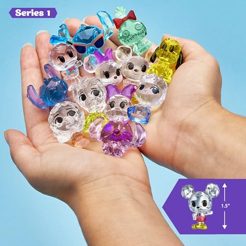 Cra-Z-Art Disney Crystal Surprise Series 1 – Mini Collectible Figures with Activity Compound, Blind Bag Toys for Kids 3+