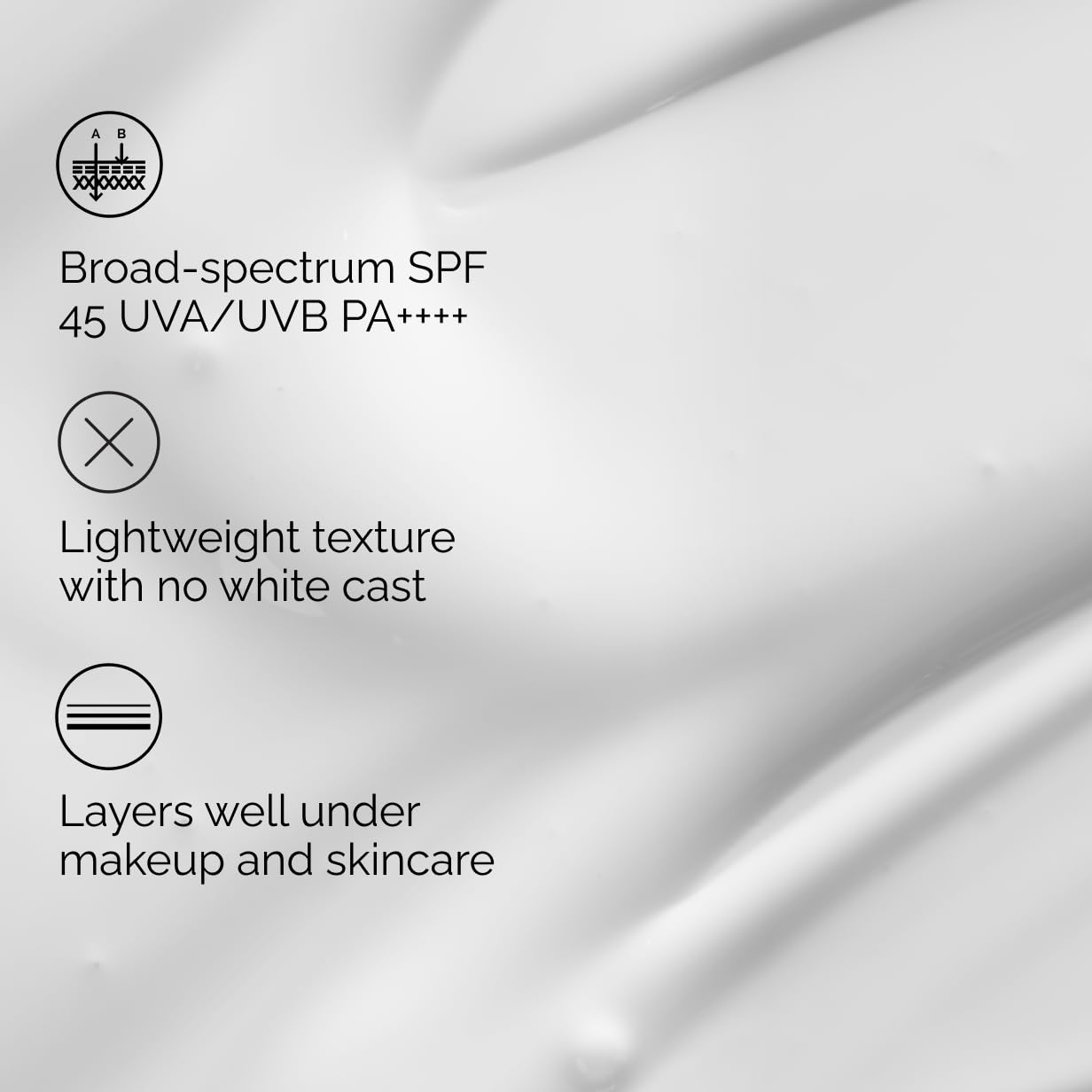 The Ordinary SPF 45 Face Serum – Lightweight, Hydrating Broad-Spectrum Sunscreen, UVA/UVB Protection, Non-Comedogenic, No White Cast, 2 Fl Oz