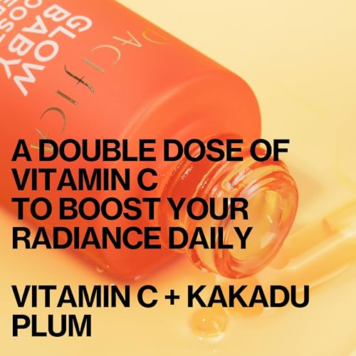 Pacifica Vitamin C Glow Baby Face Serum - Glycolic Acid Dark Spot Corrector, Anti-Aging, Brightening, Vegan & Fragrance-Free
