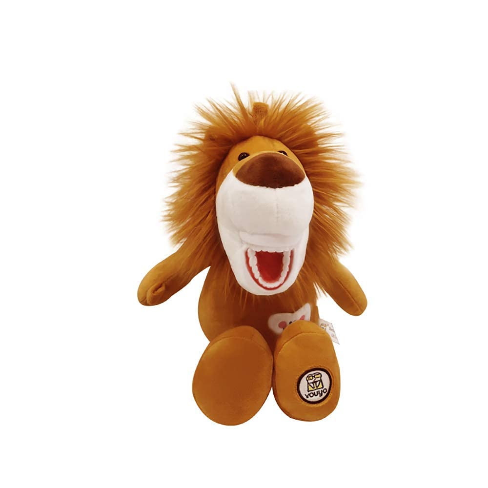 YOUYA DENTAL Tooth Fairy Plush Lion – Educational Oral Health Doll Puppet with Teeth for Kids, Boys & Girls
