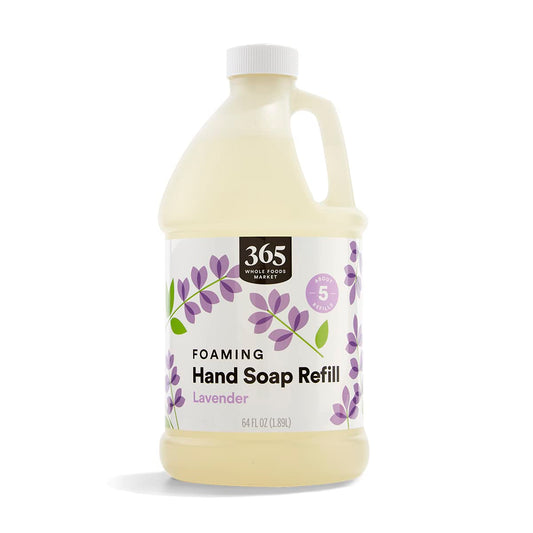 365 by Whole Foods Market, Foaming Hand Soap Refill, Lavender, 64 Fl Oz