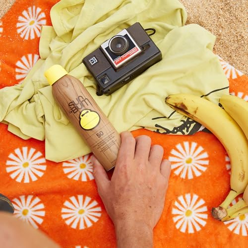 Sun Bum Original SPF 50 Sunscreen Spray - Broad Spectrum UVA/UVB Protection with Vitamin E - Reef Friendly, Hawaii Act 104 Compliant, 6 oz