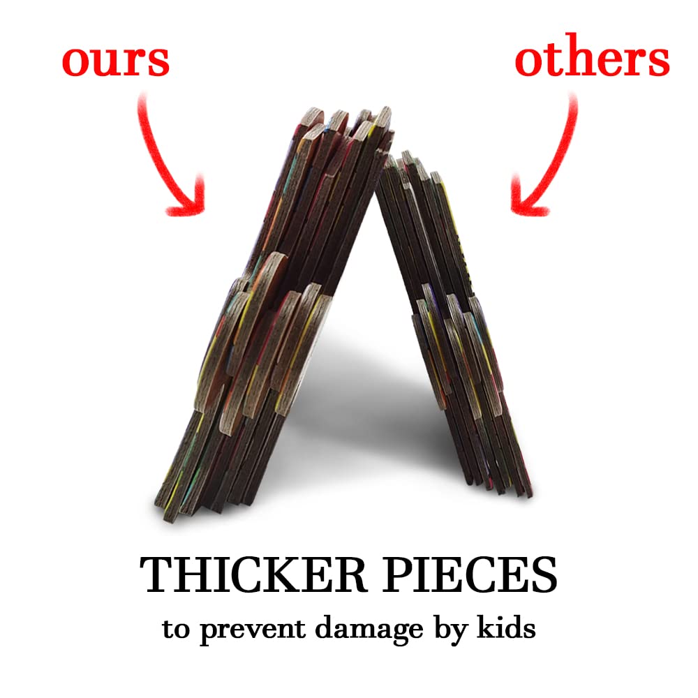 48-Piece Animal Alphabet Floor Puzzle – A-Z Learning Game with Vivid Animal Designs, Educational Toy for Toddlers & Preschool Kids Ages 3+