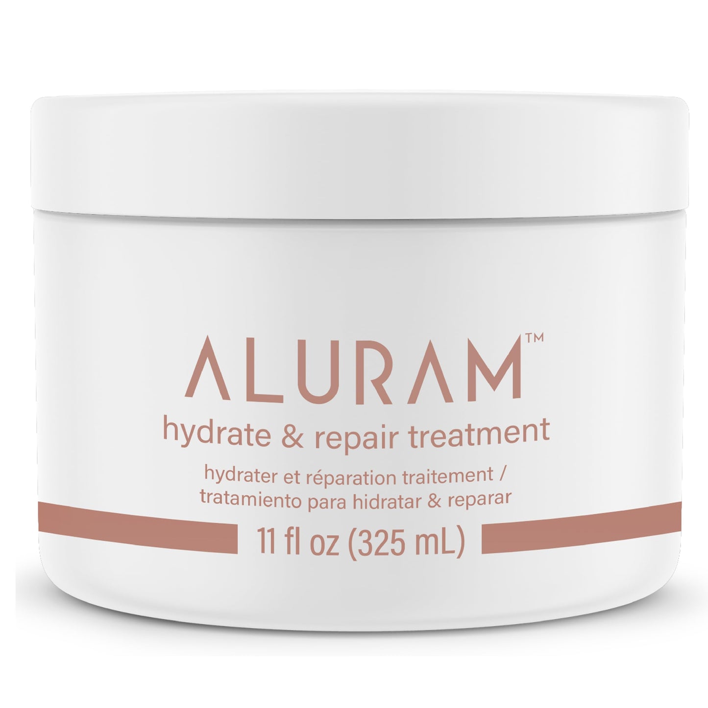 Aluram Hydrate & Repair Hair Treatment, Intense Moisture Infusion, Clean Hydration Boost for All Hair Types,11 Fl Oz