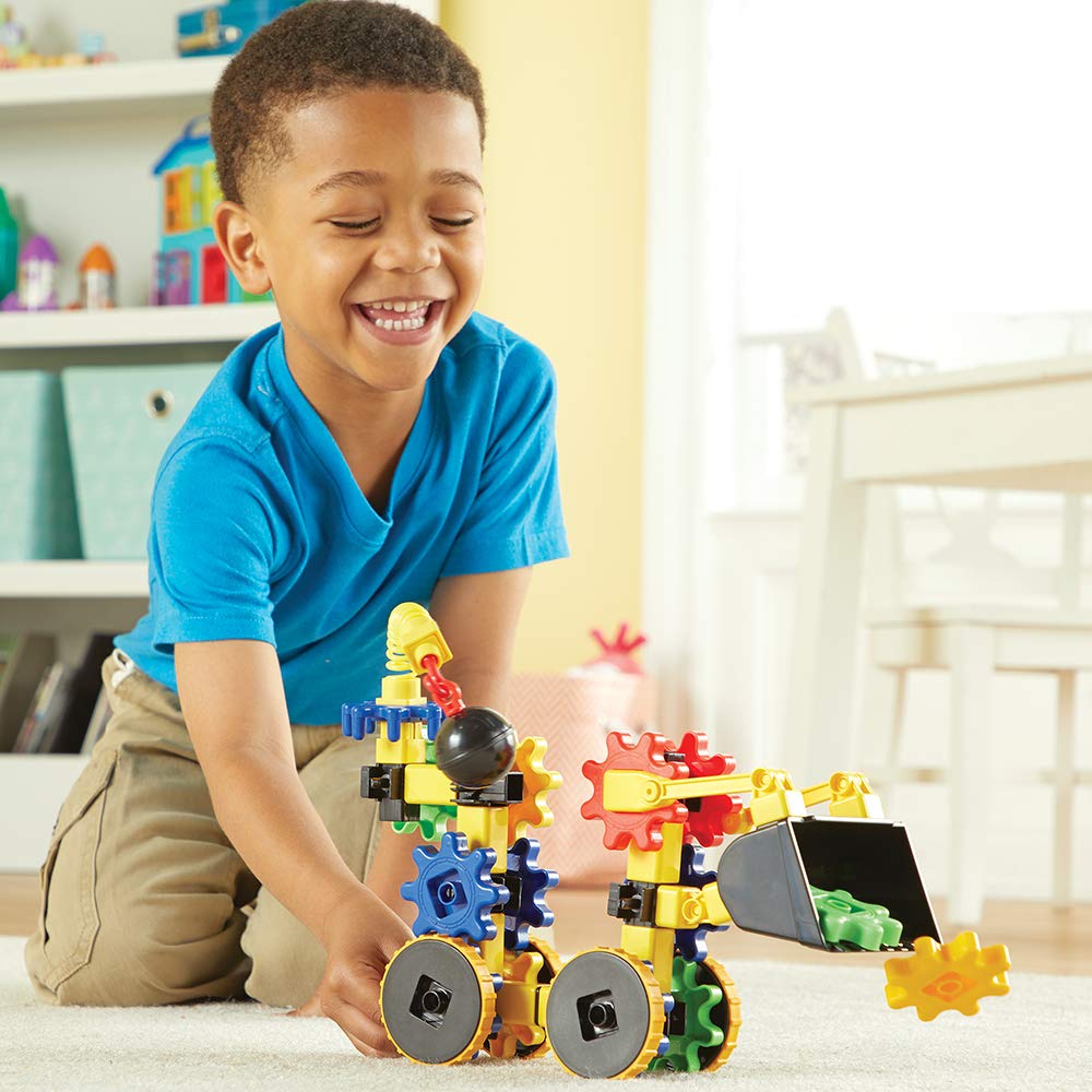 Learning Resources Gears! Gears! Gears! WreckerGears, Gears Toy, Puzzle, 47 Pieces, Ages 4+