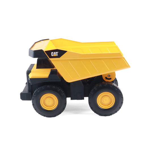 Cat Construction Toys Real Steel Max Dump Truck 16" – Heavy-Duty Dump Bed, All-Terrain Wheels, Indoor/Outdoor Play for Kids 3+