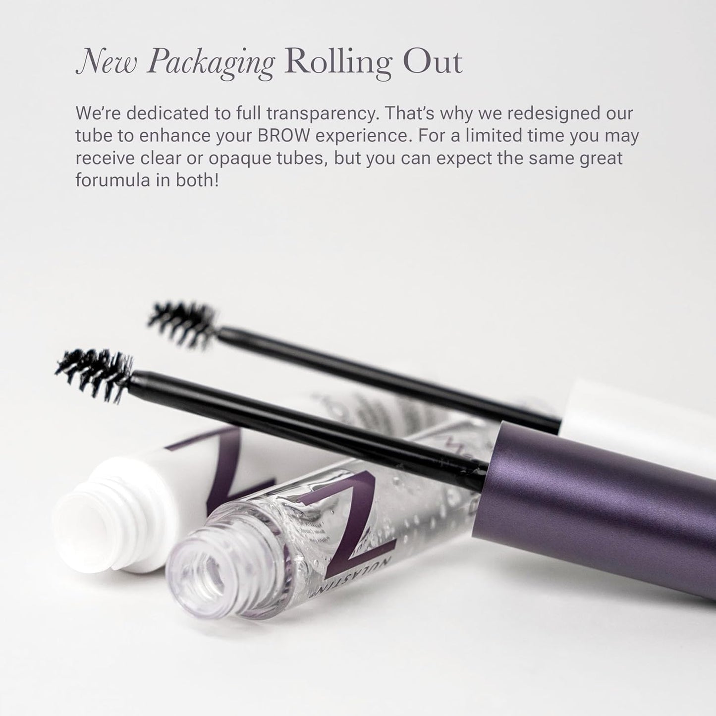 NULASTIN Shape Altering Eyebrow Serum, 2 Count – Defines, Shapes & Enhances Sparse Brows for Fuller, Stronger-Looking Eyebrows