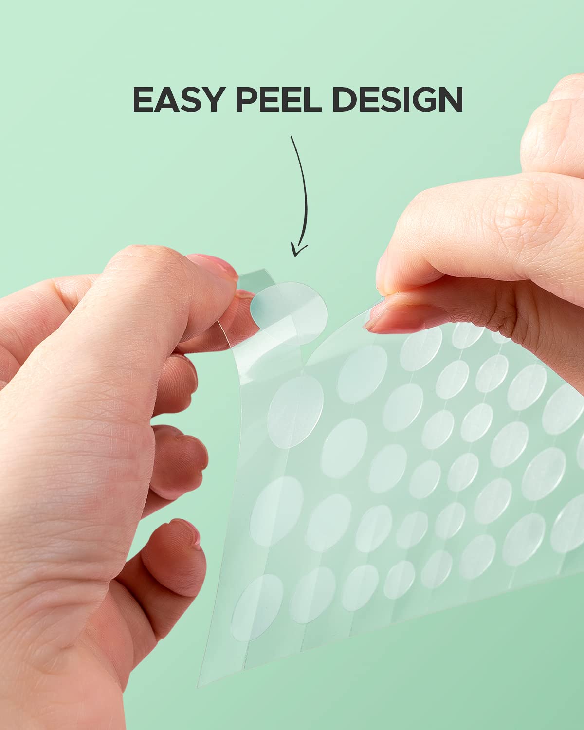 ZATKTK Acne Pimple Patch - 180 Hydrocolloid Spot Patches, 4 Sizes, Tea Tree & Calendula Oil, Invisible Acne Treatment for Face, FSA Eligible