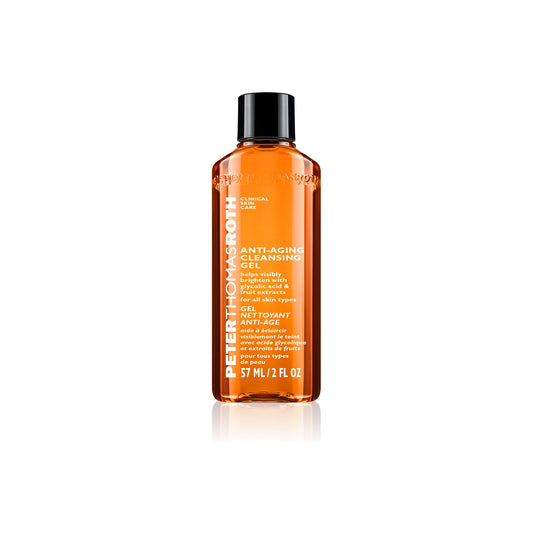 Peter Thomas Roth | Anti-Aging Cleansing Gel | Face Wash with Anti-Wrinkle Technology, Exfoliates with Glycolic Acid and Salicylic Acid, 2.0 Fl Oz