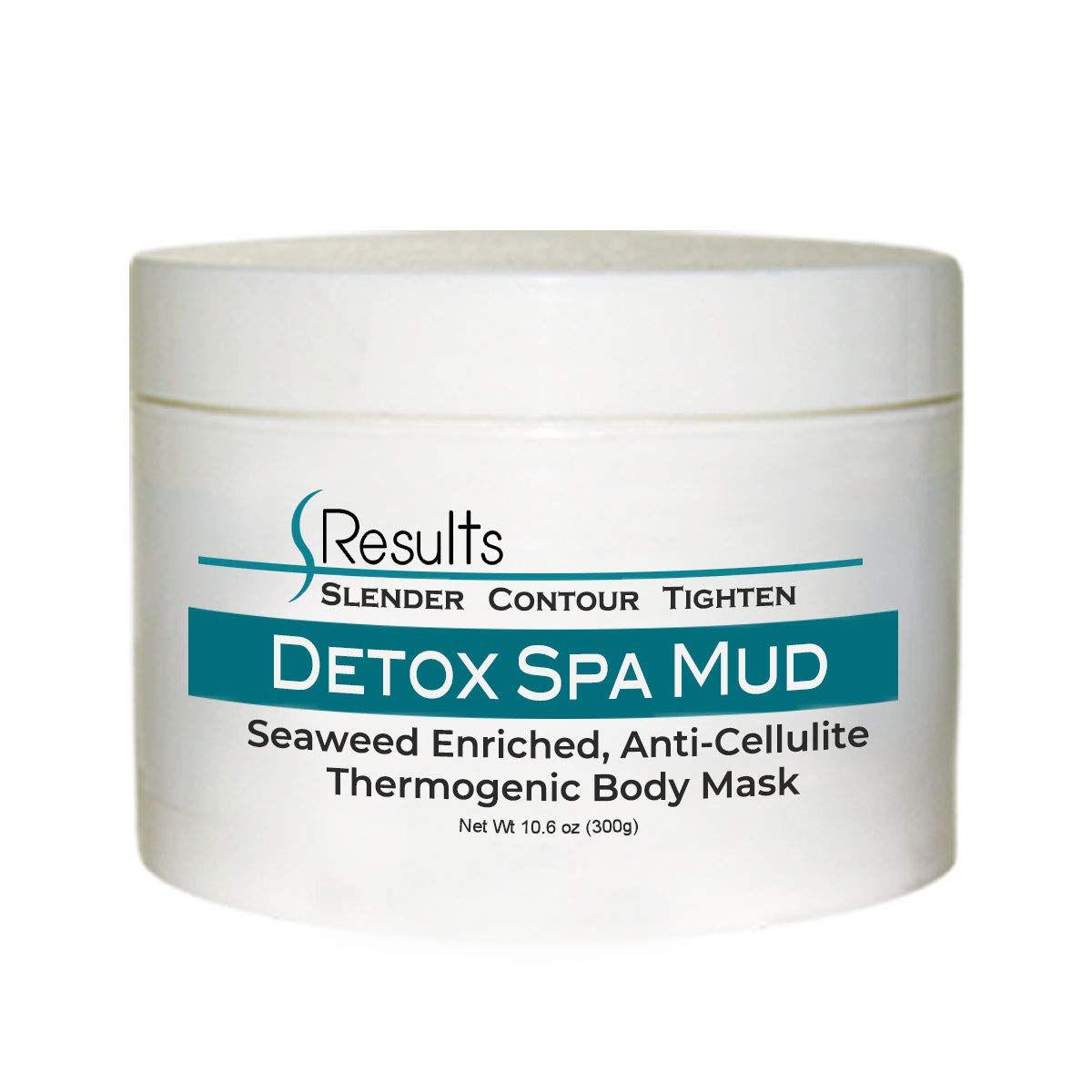 Detox Spa Mud Seaweed Enriched Anti-Cellulite Body Mask for Toning, Tightening and Improving Skin Health