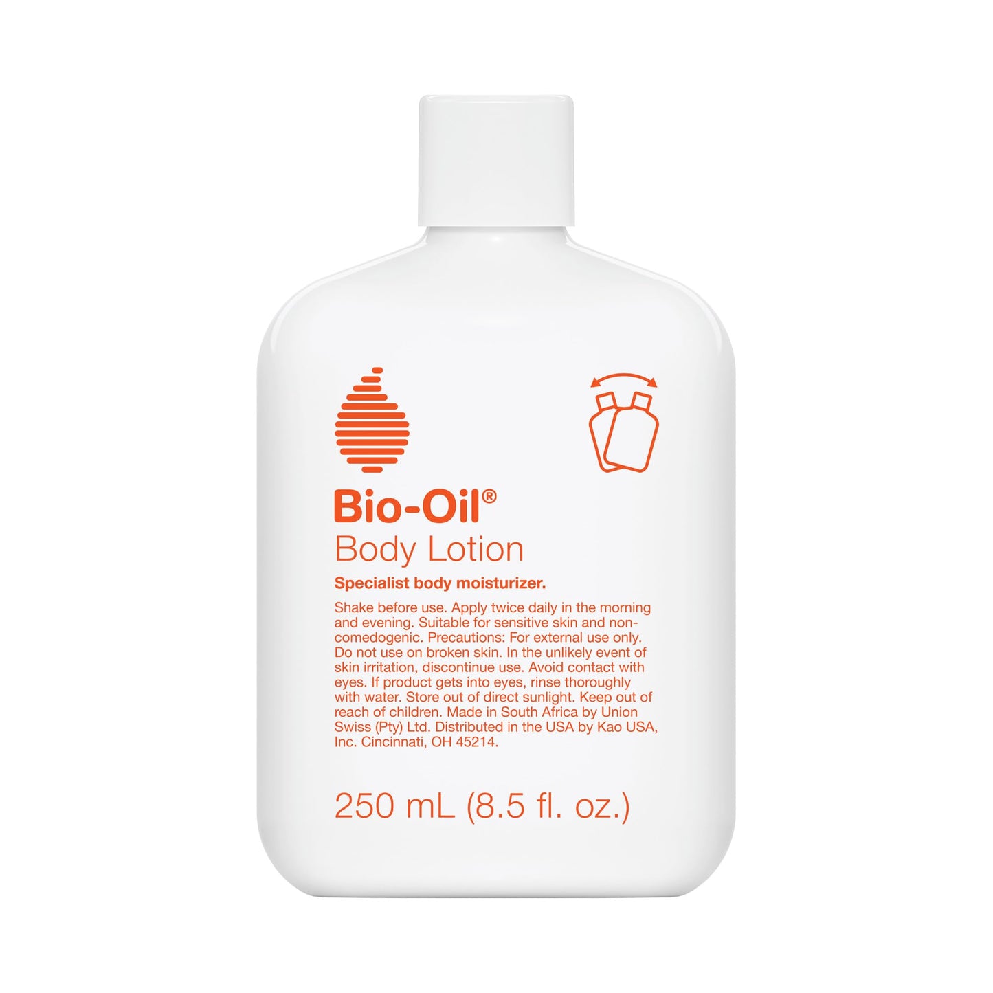 Bio-Oil Moisturizing Body Lotion for Dry Skin, Ultra-Lightweight High-Oil Hydration, with Jojoba, Rosehip, Shea, and Hyaluronic Acid, 8.5 Oz