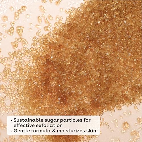 eos Cashmere Skin Collection Pre-Shave Scrub- Vanilla Cashmere Scented, Exfoliating Body Scrub, 7 fl oz