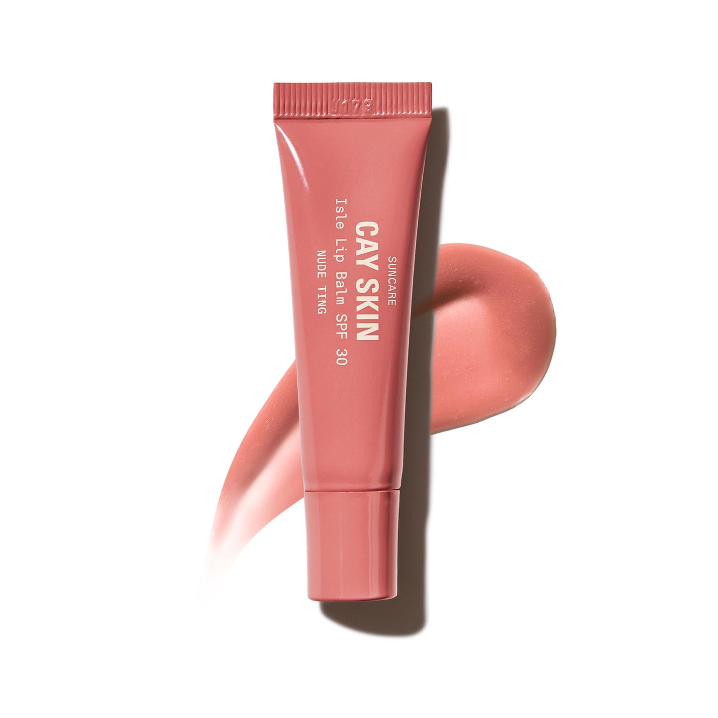 Cay Skin Isle Lip Balm SPF 30 – Hydrating Sheer Gloss, Vanilla Brown Sugar, Natural Ingredients, High Shine, Nude Tint, 0.35 oz