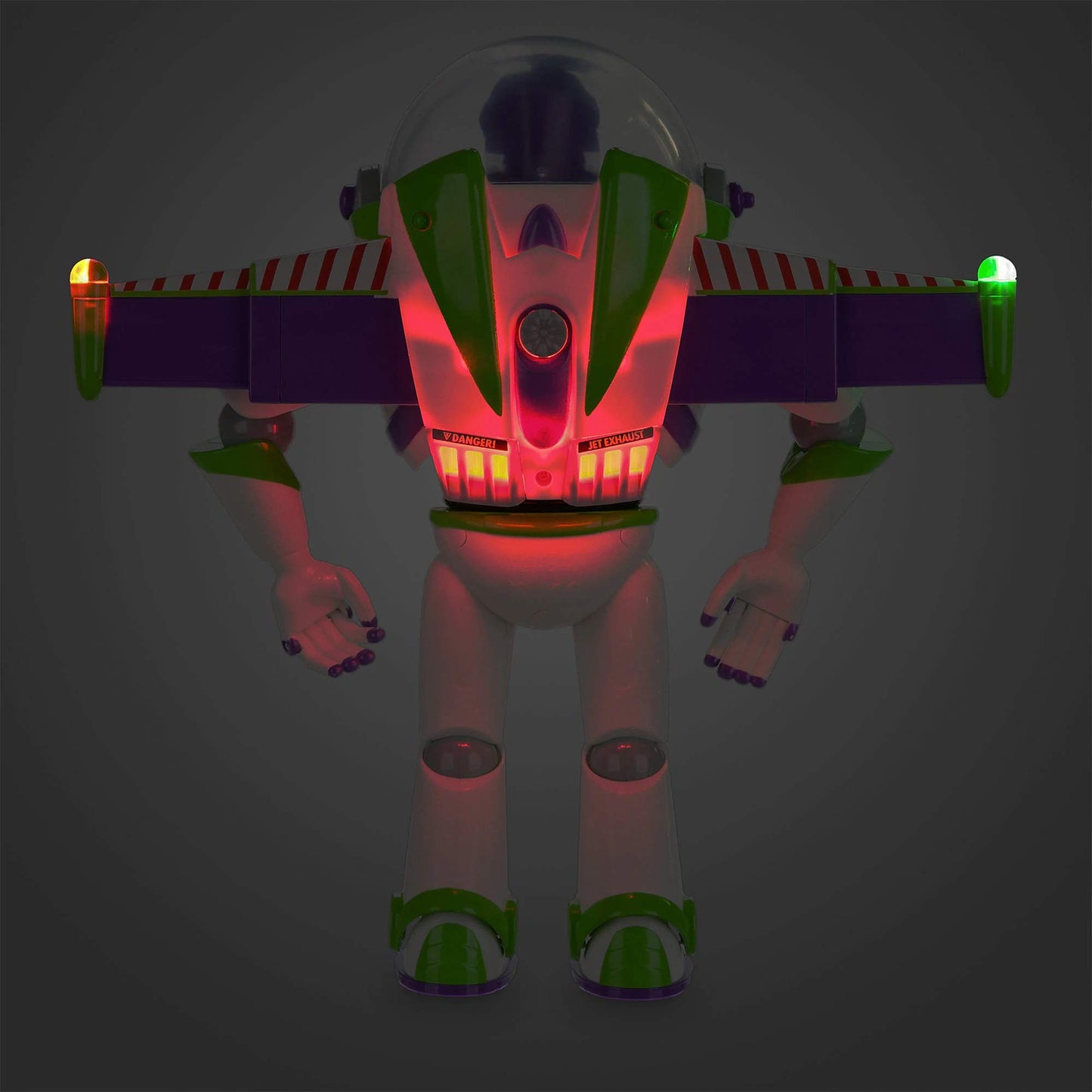 Disney Store Buzz Lightyear Talking Action Figure – Toy Story, 10+ Phrases, Interactive with Other Figures & Toys