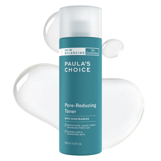 Paula's Choice SKIN BALANCING Pore-Reducing Toner with Niacinamide for Oily & Combination Skin, Minimizes Pores, Controls Oil & Hydrates, 6.4 oz