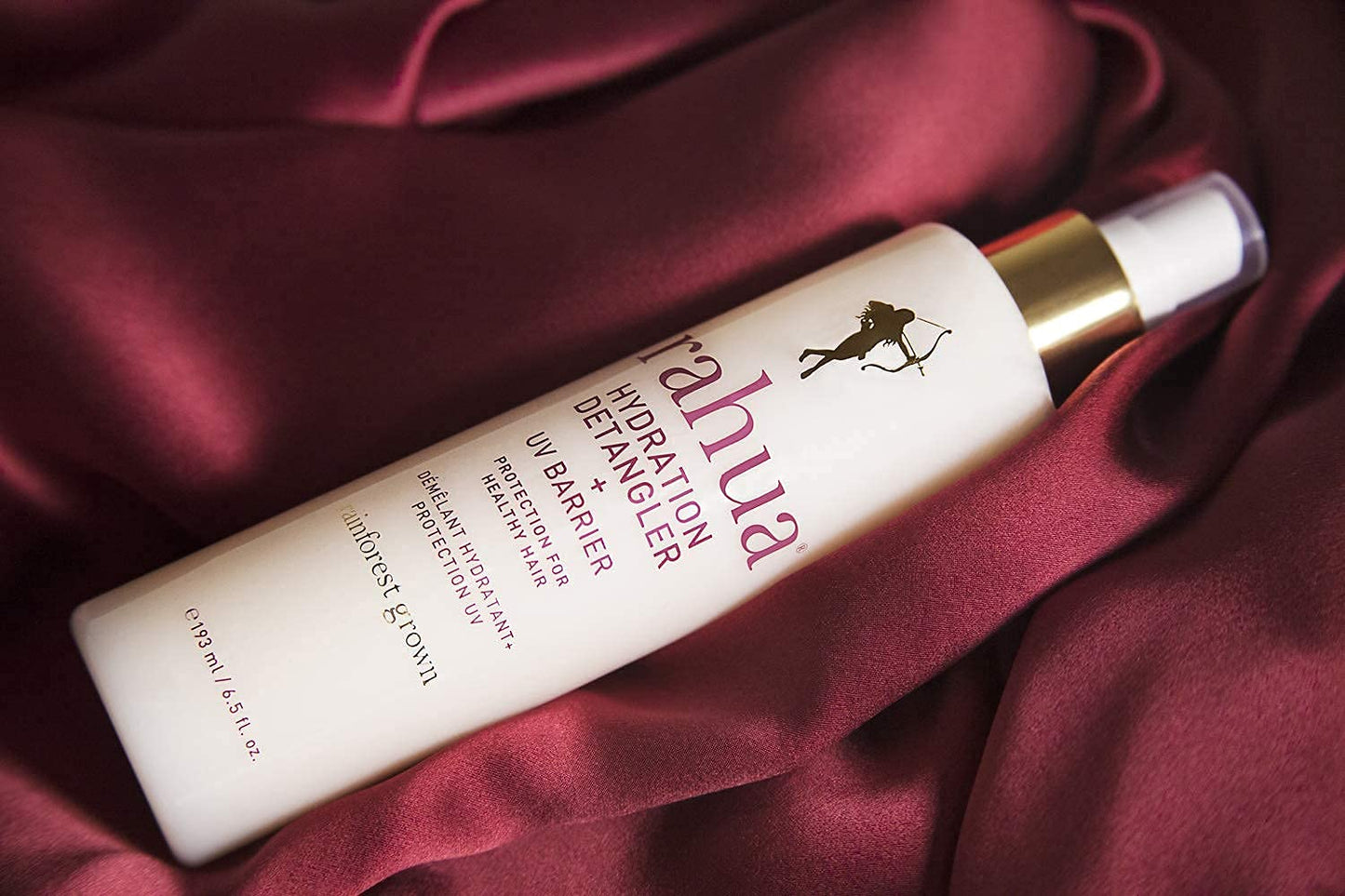 Rahua Hydration Detangler Spray + UV Barrier | Vegan Leave-In Conditioner for Shine, Damage Protection, Frizz & Humidity Control | 6.5 Fl Oz