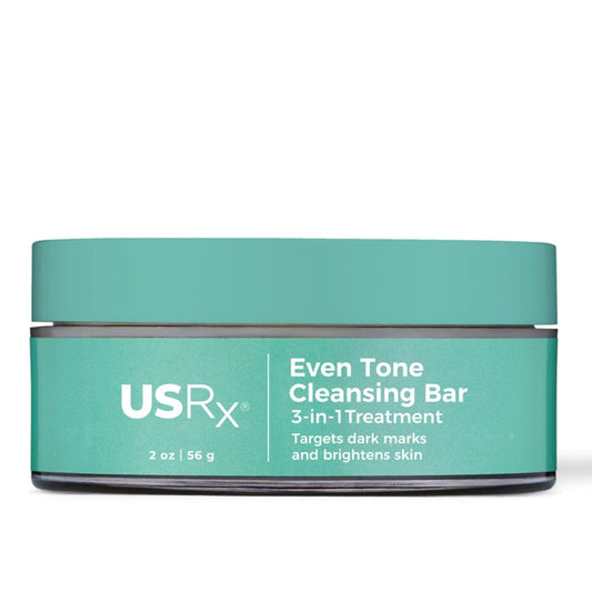 Urban Skin Rx Even Tone Cleansing Bar – 3-in-1 Daily Cleanser, Exfoliator & Mask for Dark Spots, Uneven Skin, with Applicator, 2 oz
