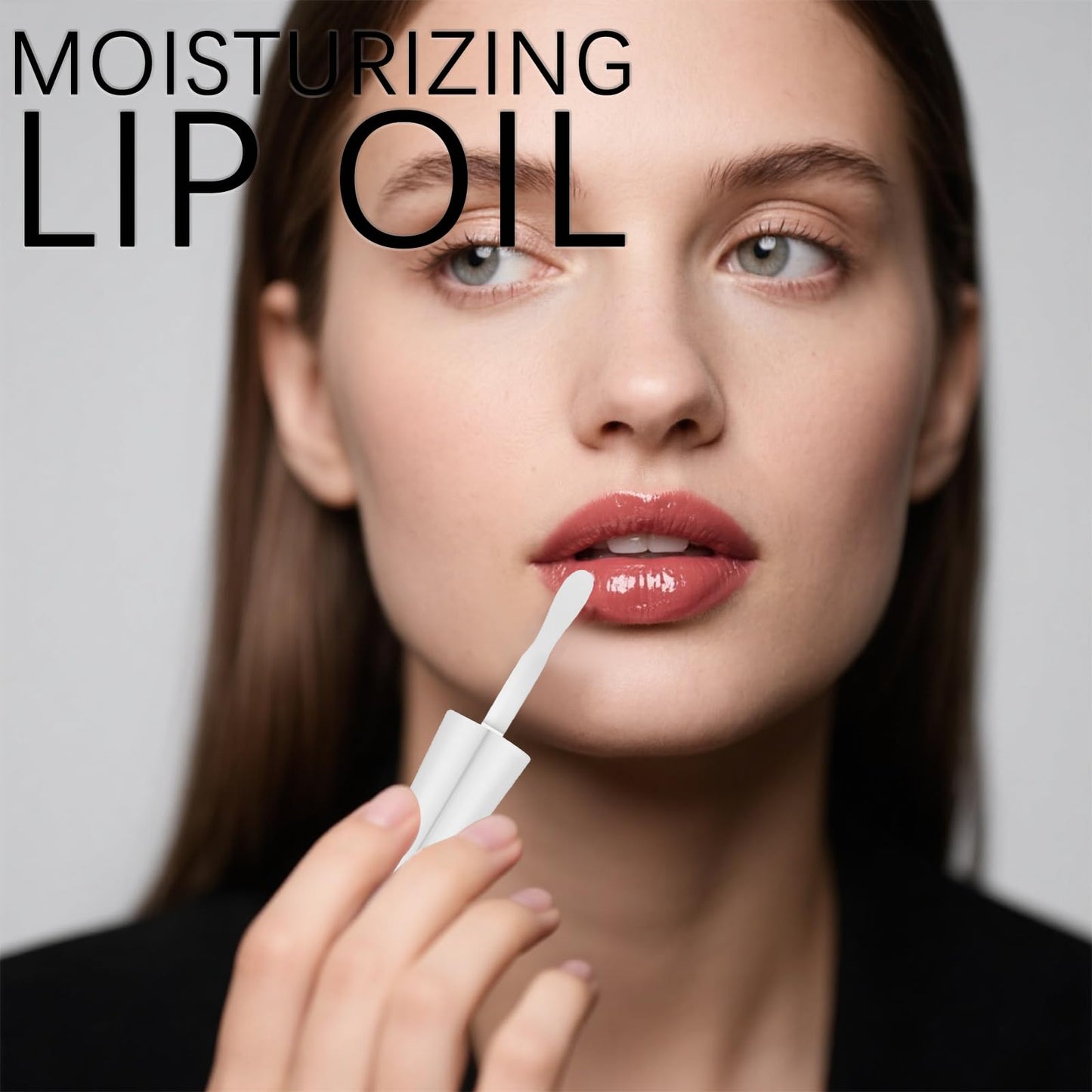 Plumping Shiny Lipstick 2-Pack – Moisturizing Transparent Lipstick with Hyaluronic Acid, Lightweight & Comfortable, 0.20 oz (6g)