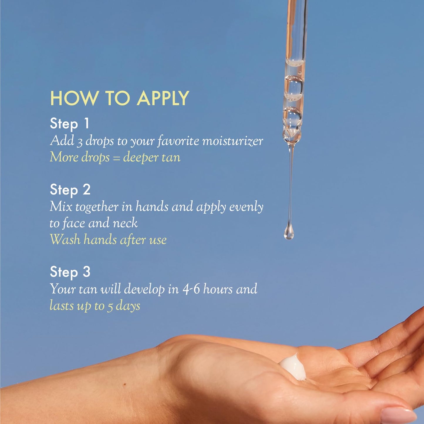 Isle of Paradise Self Tanning Drops - Dark Shade for Face & Body - Customizable Glow, Evens Skin Tone, Vegan & Cruelty-Free Self Tanner, 30mL