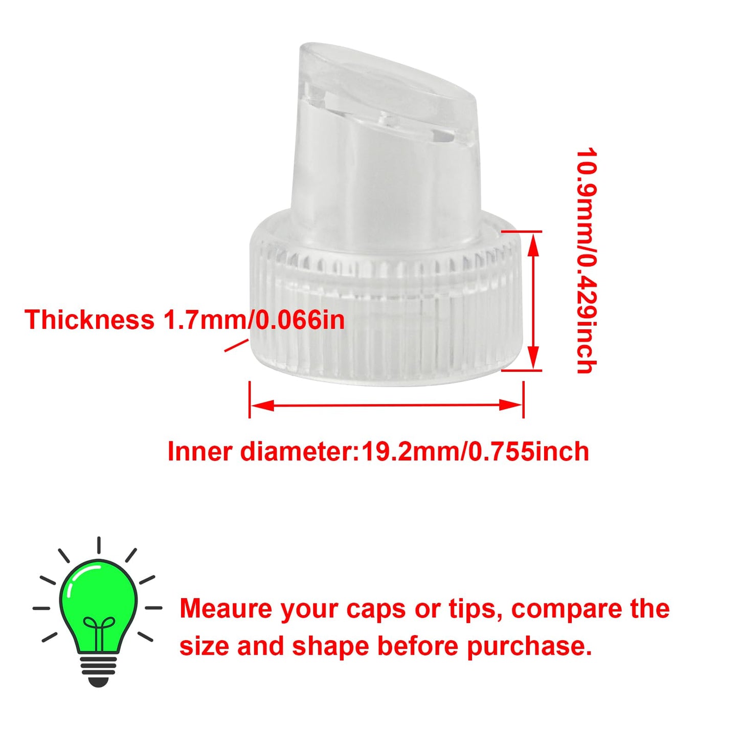 Face Care Machine Replacement Tips – 6 Hydra Dermabrasion, 2 Diamond Microdermabrasion, 1 Spray Cap for Aqua Peel & Water Scrub