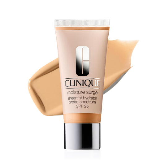Clinique Moisture Surge Sheertint Hydrator Tinted Moisturizer SPF 25 – Hydrating, Sheer Coverage, Natural Finish, Light/Medium, 1.4 oz