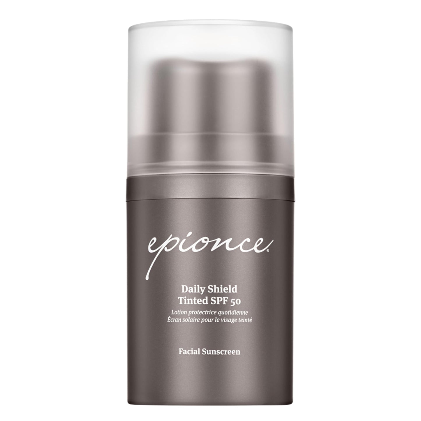 Epionce Daily Shield Tinted SPF 50 Sunscreen – Water-Resistant Broad Spectrum UV Protection with Titanium Dioxide & Zinc Oxide, All Skin Types