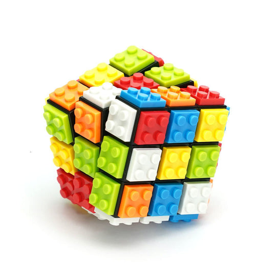 AMAZA 3x3 Speed Cube Stress Relief Toys Black 3x3x3 Magic Cube Puzzles Toy Sturdy and Smooth Cubes Toy Game Puzzle Toys for Kids and Adults