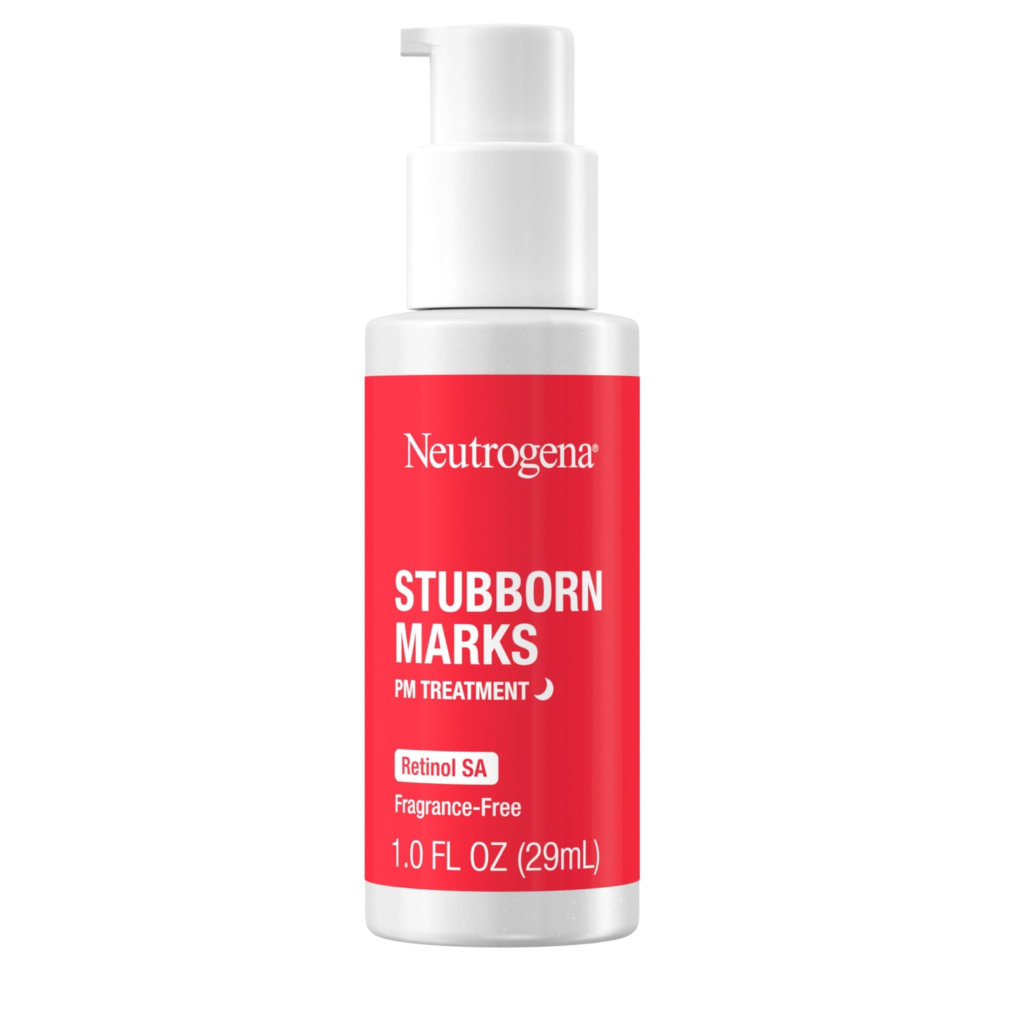 Neutrogena Retinol SA PM Treatment for Stubborn Marks – Exfoliates & Helps Fade Post-Acne Marks, Uneven Skin Tone, Unscented, 1 oz
