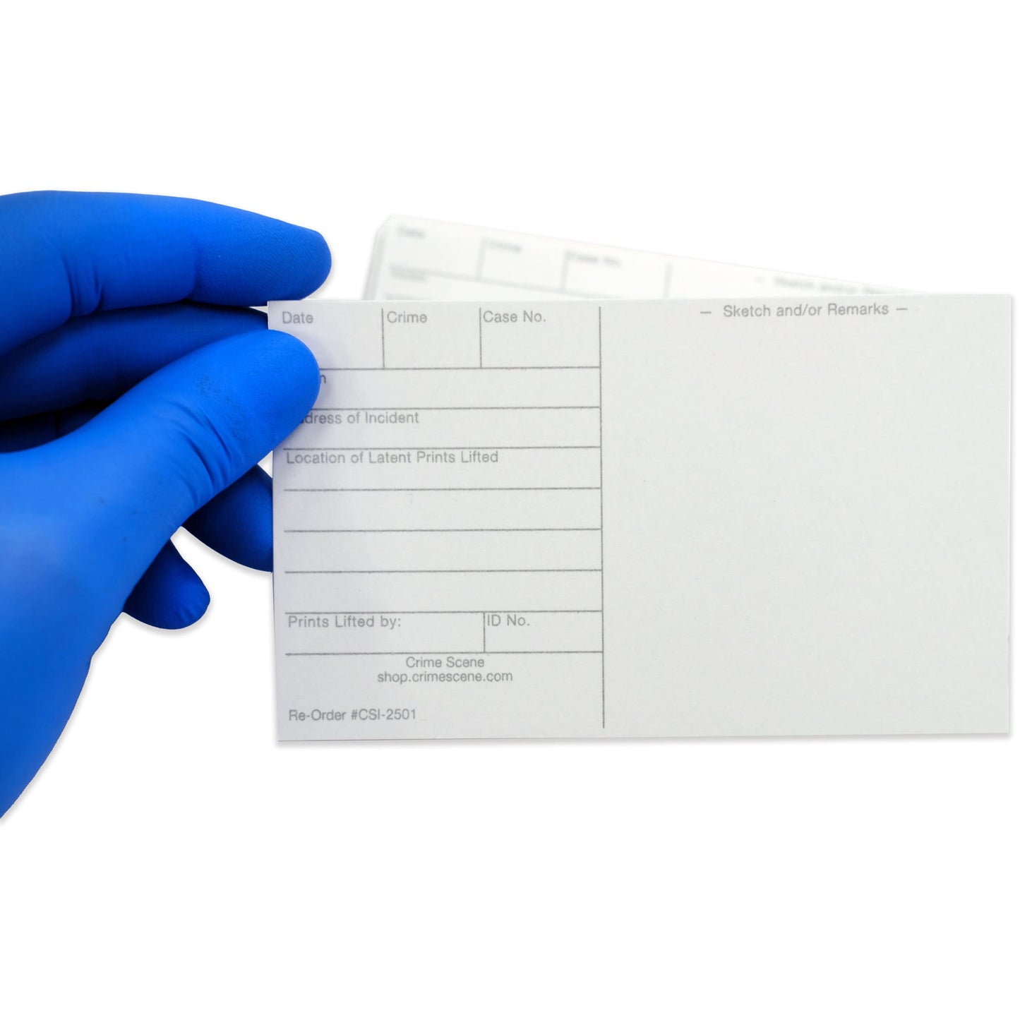 Crime Scene Basic Latent Fingerprint Kit, Bichromatic Grey Powder