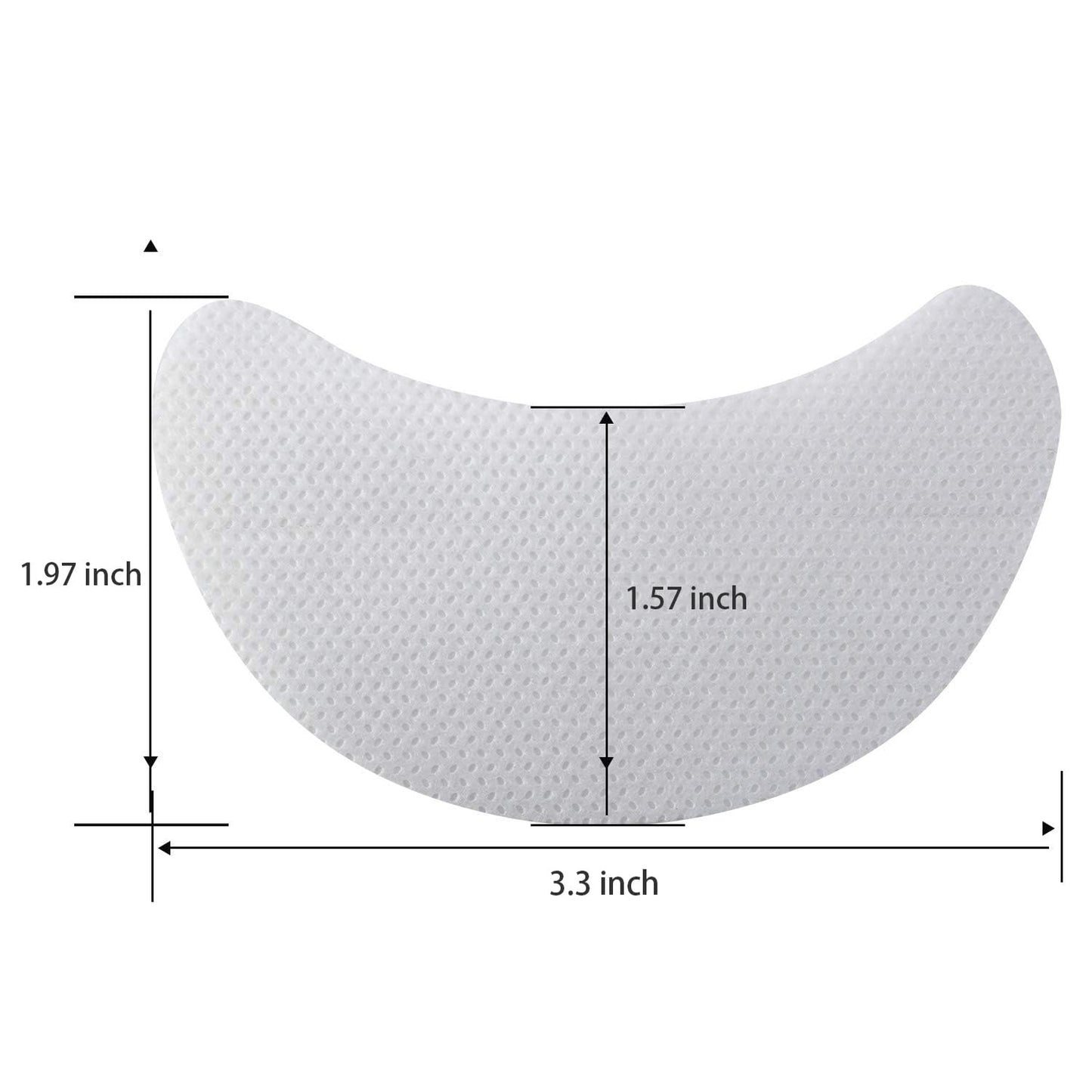 Yaomiao 200PCS Eyeshadow Shields & Tape, Lint-Free Gel Pads for Eye Makeup, Eyelash Extensions, Eyeliner, Lip & Tinting Protection