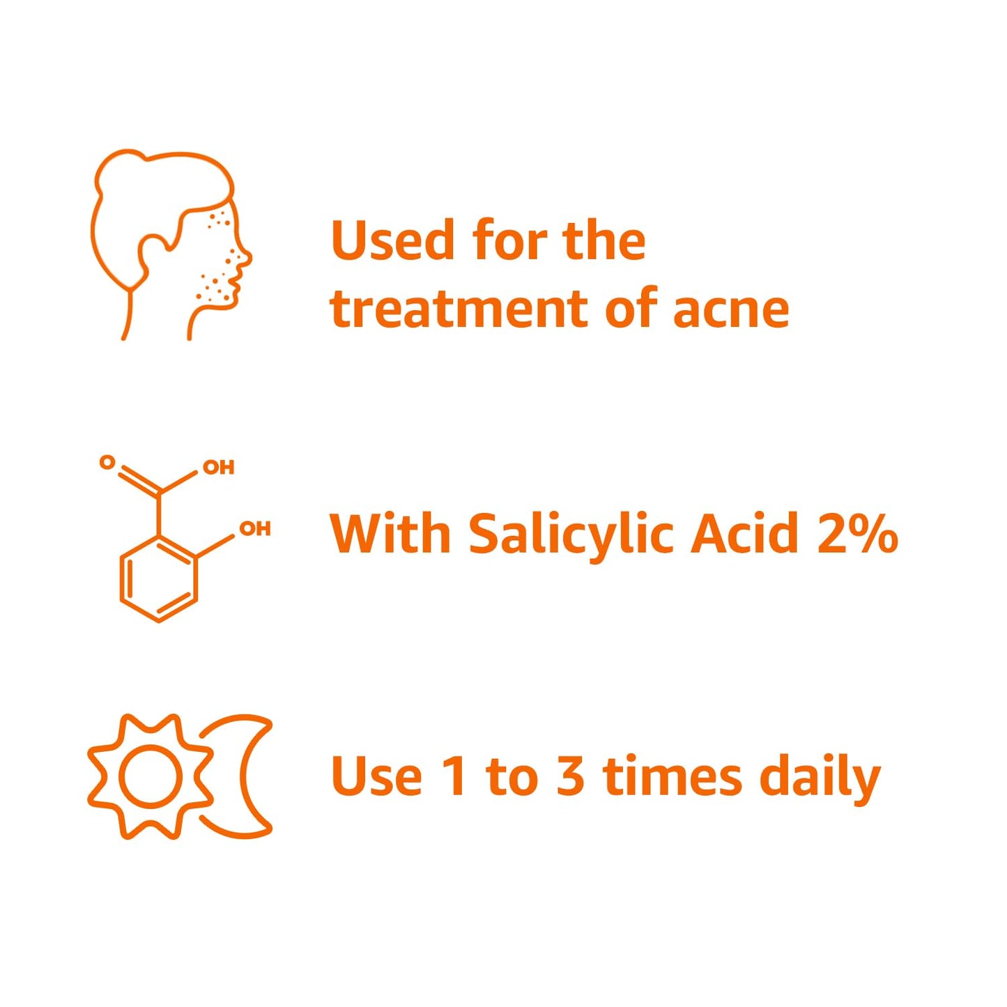 Amazon Basics Advanced Blemish Spot Treatment with 2% Salicylic Acid Acne Medication, 0.75 Fluid Ounces, 1-Pack