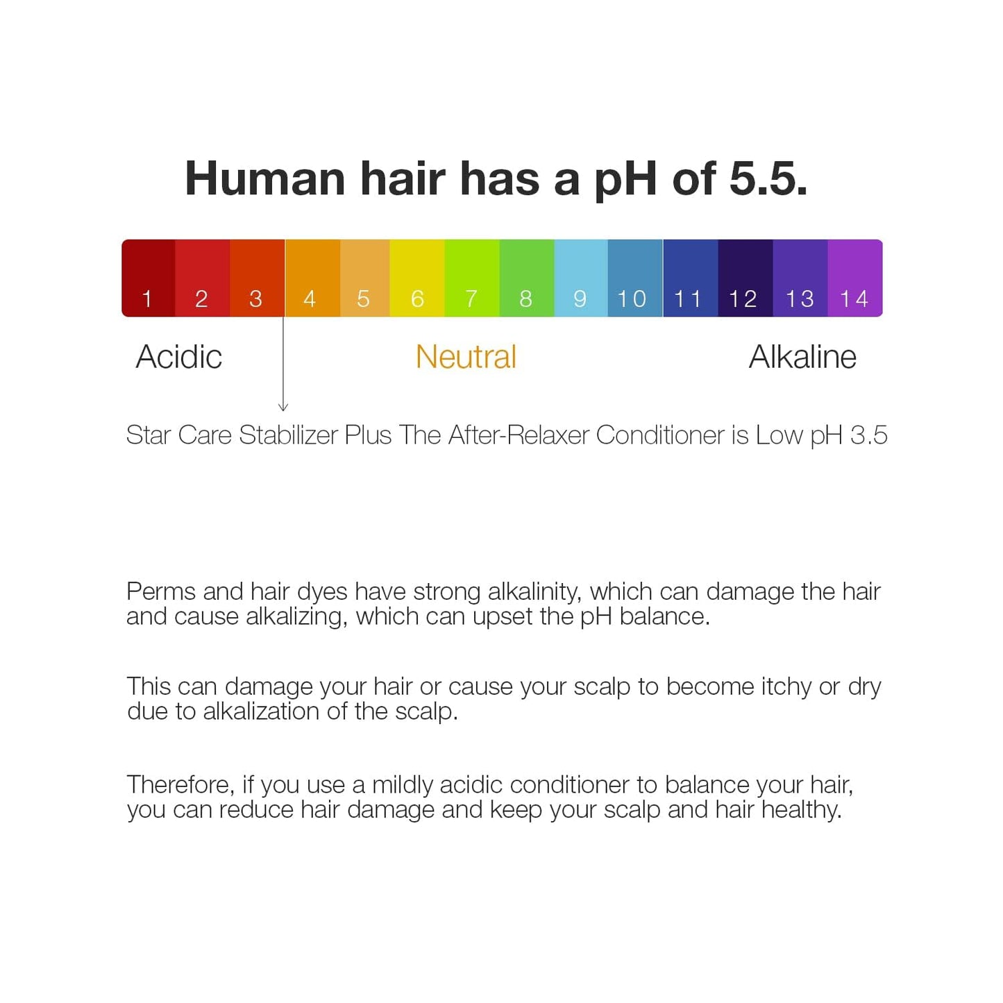 STAR CARE Stabilizer Plus The After-Relaxer Conditioner With Penetrating Foaming Action Approximate pH. 3.5 (16 Fl Oz (Pack of 3))