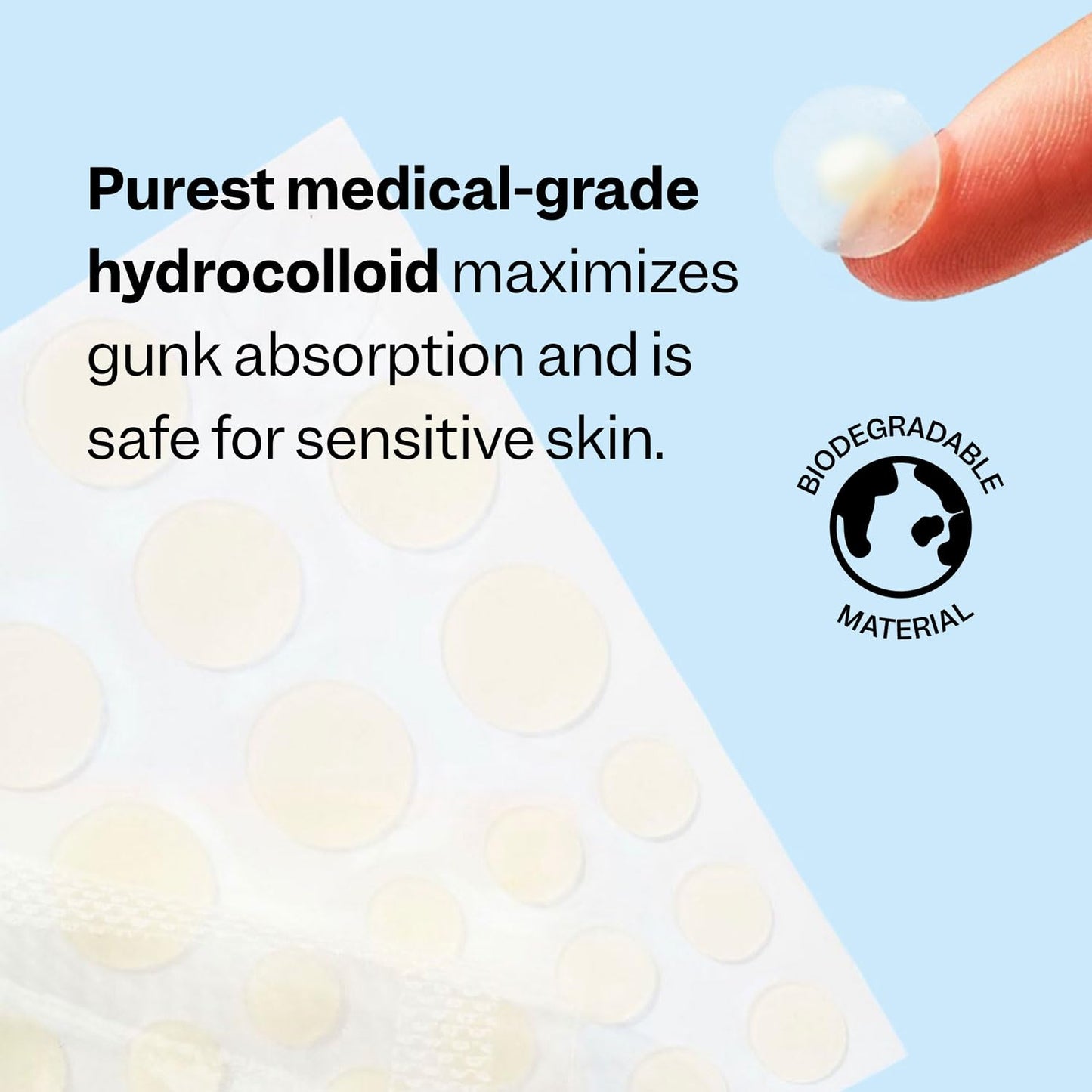 Peach Slices Acne Spot Dots – Hydrocolloid Pimple Patches for Zits & Blemishes, Vegan & Cruelty-Free, 3 Sizes, 30 Ct