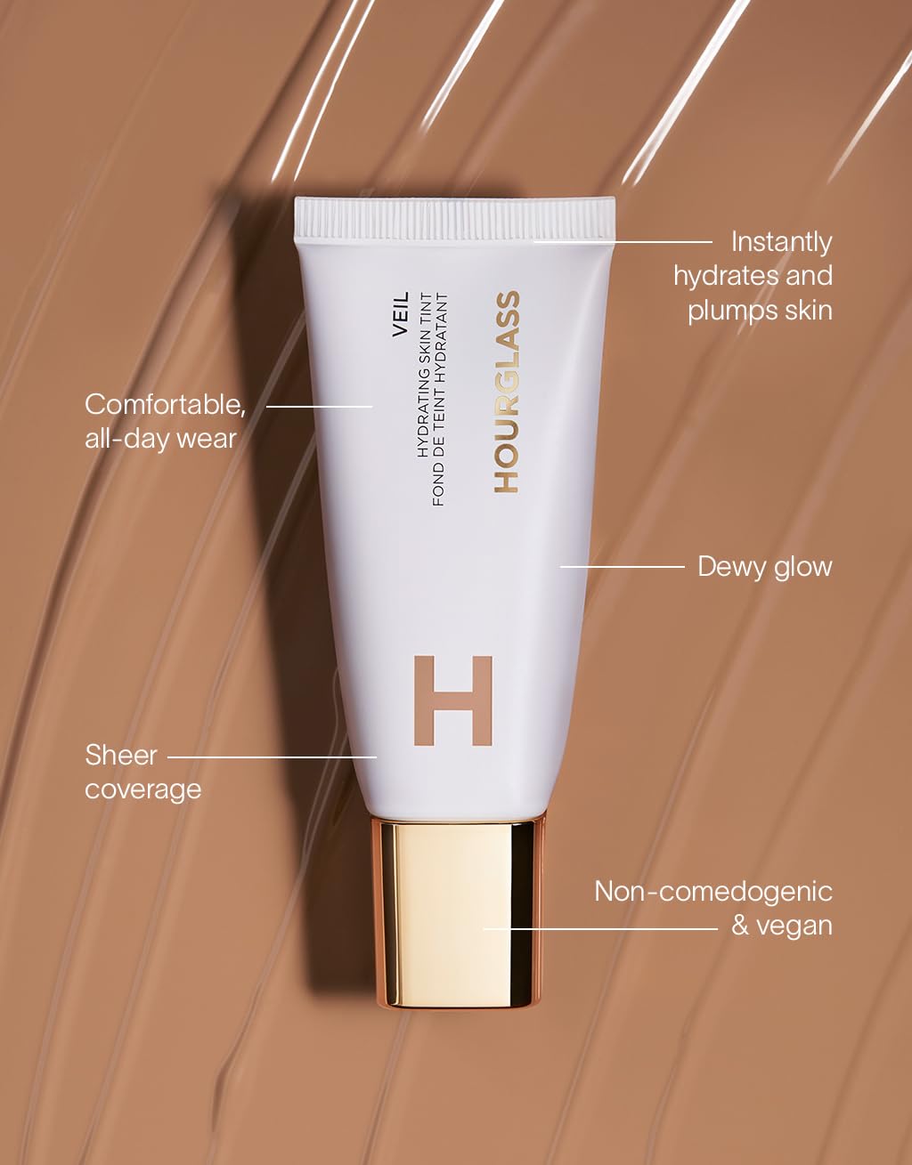 Hourglass Veil Hydrating Skin Tint- Shade 6