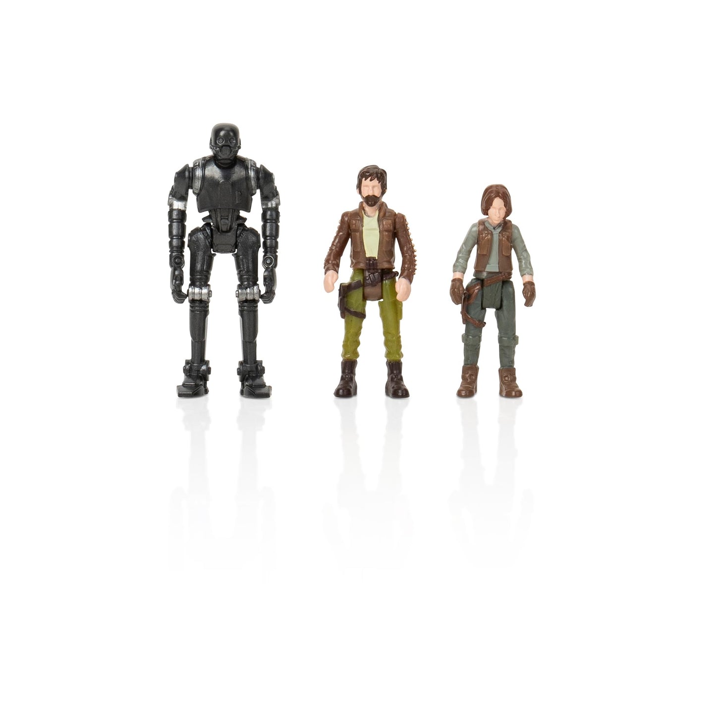 Jazwares Star Wars Micro Galaxy Squadron U-Wing Starfighter, 12" Vehicle with Foldout Wings, Troop Bay, Sniper Gun & 3 Micro Figures