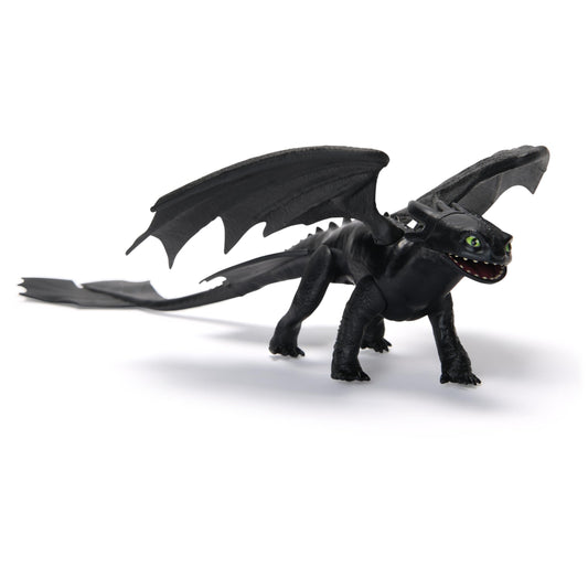 DreamWorks Dragons, How to Train Your Dragon, Toothless 9” Action Figure, Kids Toys for Ages 4 and up