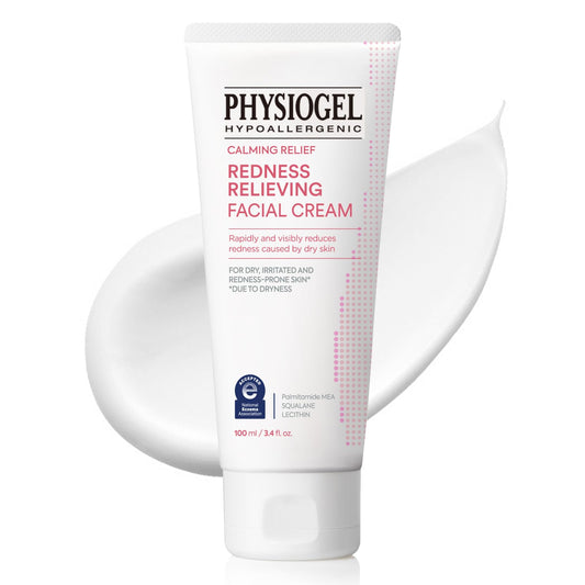 Physiogel Redness Reducing Cream – Ceramide Moisturizer for Sensitive, Redness-Prone Skin, Repairs Barrier, Fragrance-Free, 3.4 fl oz