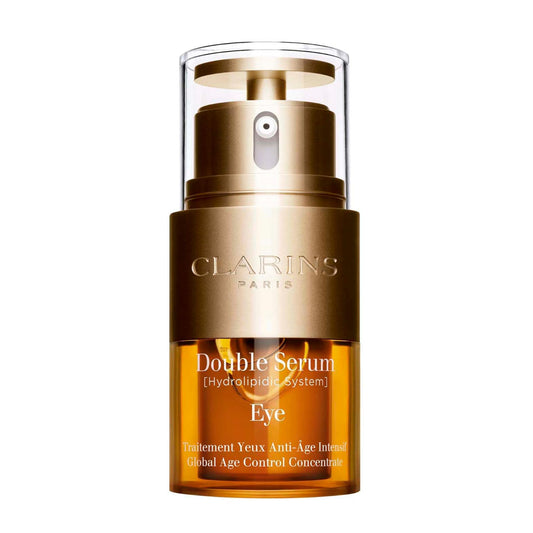 Clarins Double Serum Eye - Anti-Aging Eye Treatment with 13 Plant Extracts, Hydrates, Firms & Revitalizes for Youthful Eyes, 0.6 oz