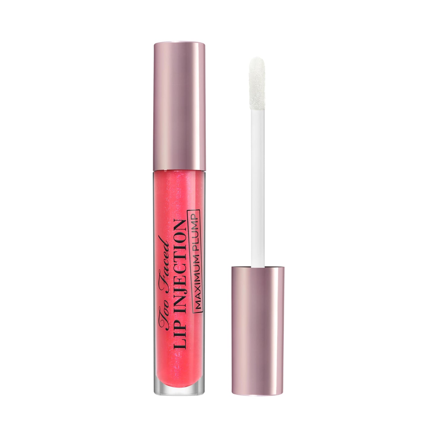 Too Faced Lip Injection Maximum Plump Extra Strength Lip Plumper Gloss | Hydrating, Volumizing, + Plumping, 0.14 Fl Oz, Yummy Bear