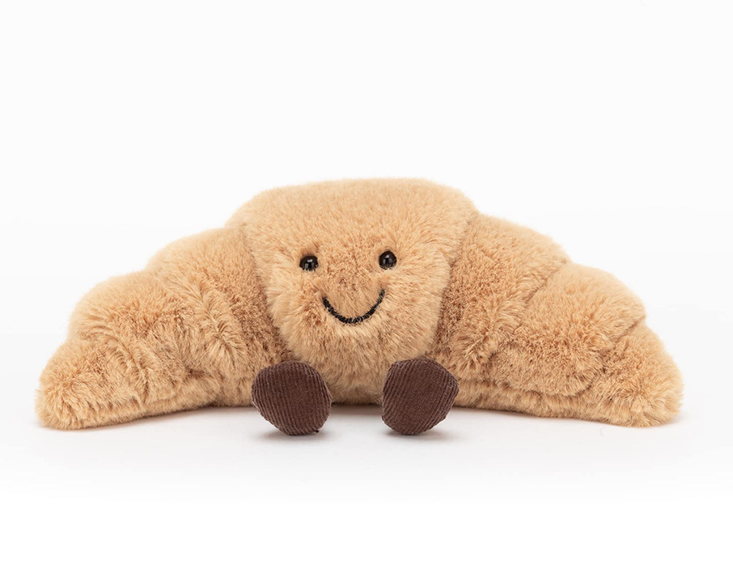 Jellycat Amuseables Croissant Stuffed Toy, Small 8.5 inches - Pastry Plush - Fun Gift Idea