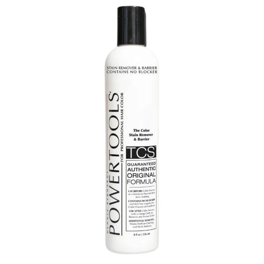 PowerTools TCS The Original Color Stain Remover 10 fl oz | Apply Before Hair Color as Barrier | Prevents Stains Without Affecting Color Process