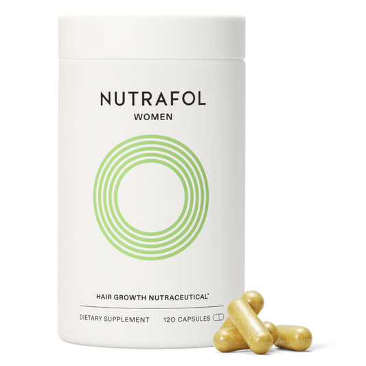 Nutrafol Women’s Hair Growth Supplement, Ages 18-44 | Clinically Proven for Thicker, Stronger Hair | Dermatologist Recommended, 1-Month Supply